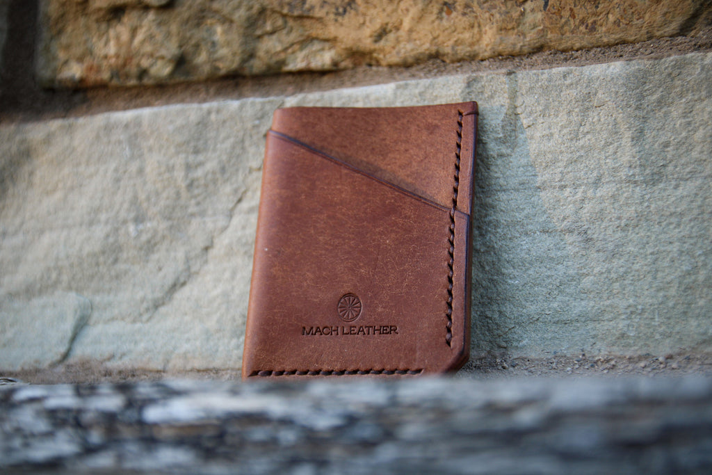 Delta Card Holder - Cognac Pueblo