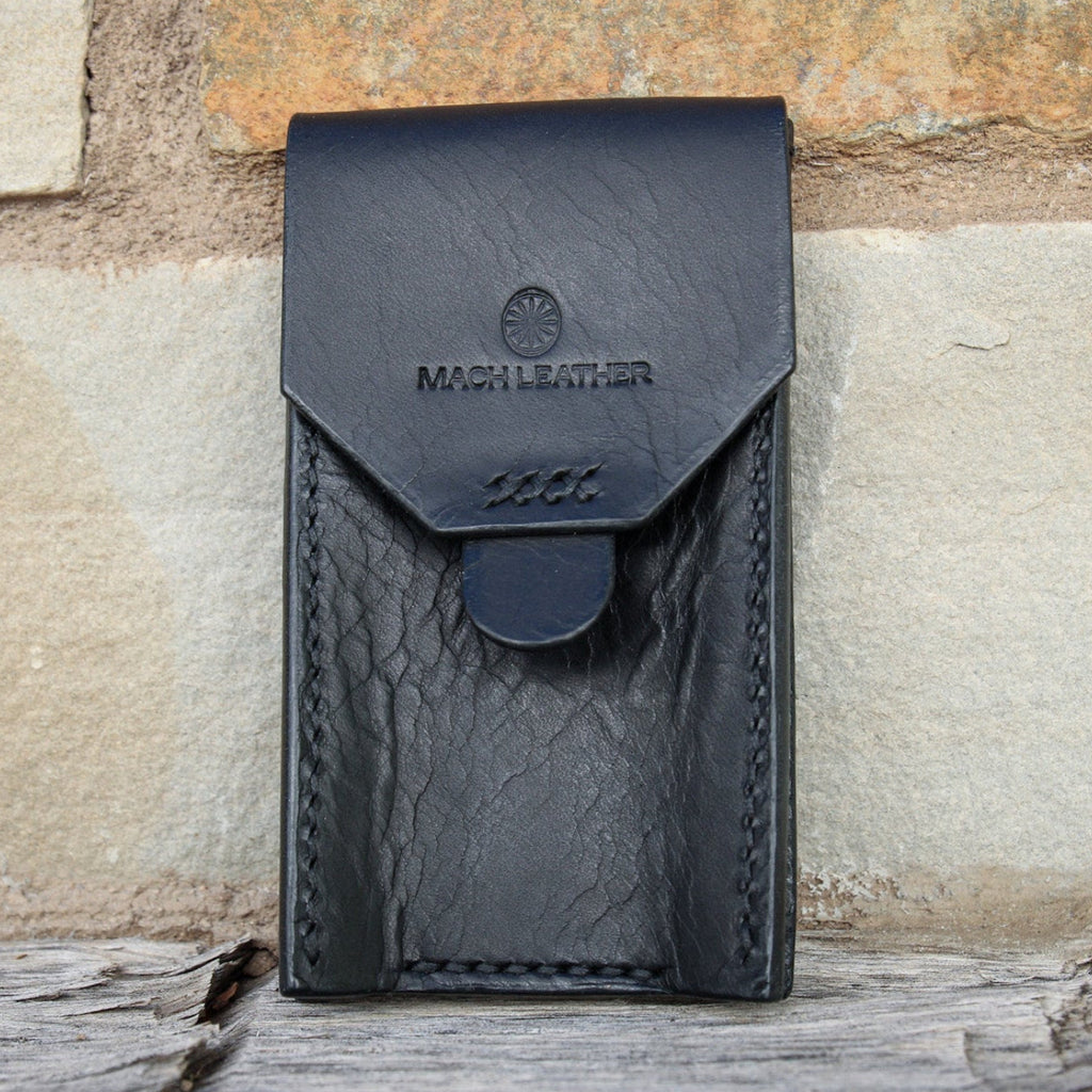 Concorde Watch Case - Black Waxy