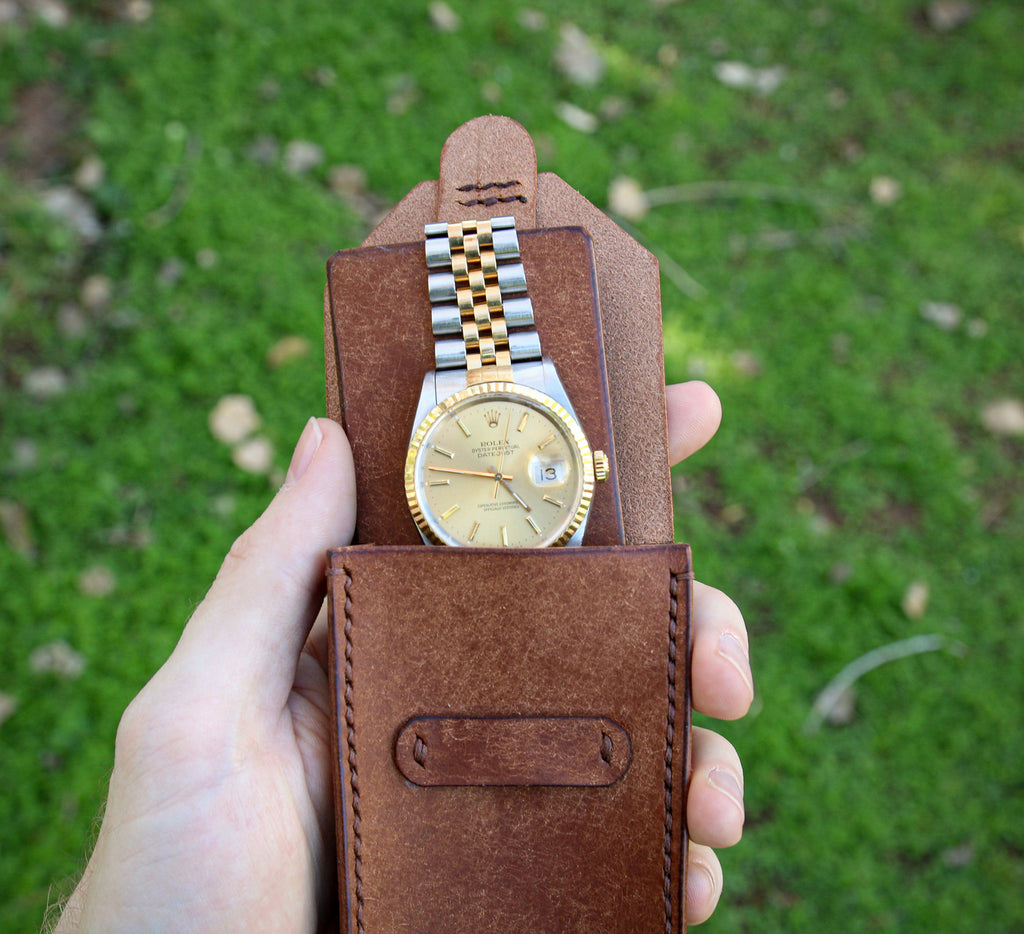 Concorde Watch Case - Cognac Pueblo
