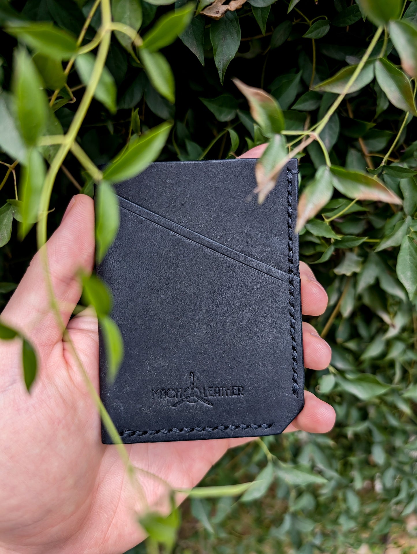 Delta Card Holder - Black